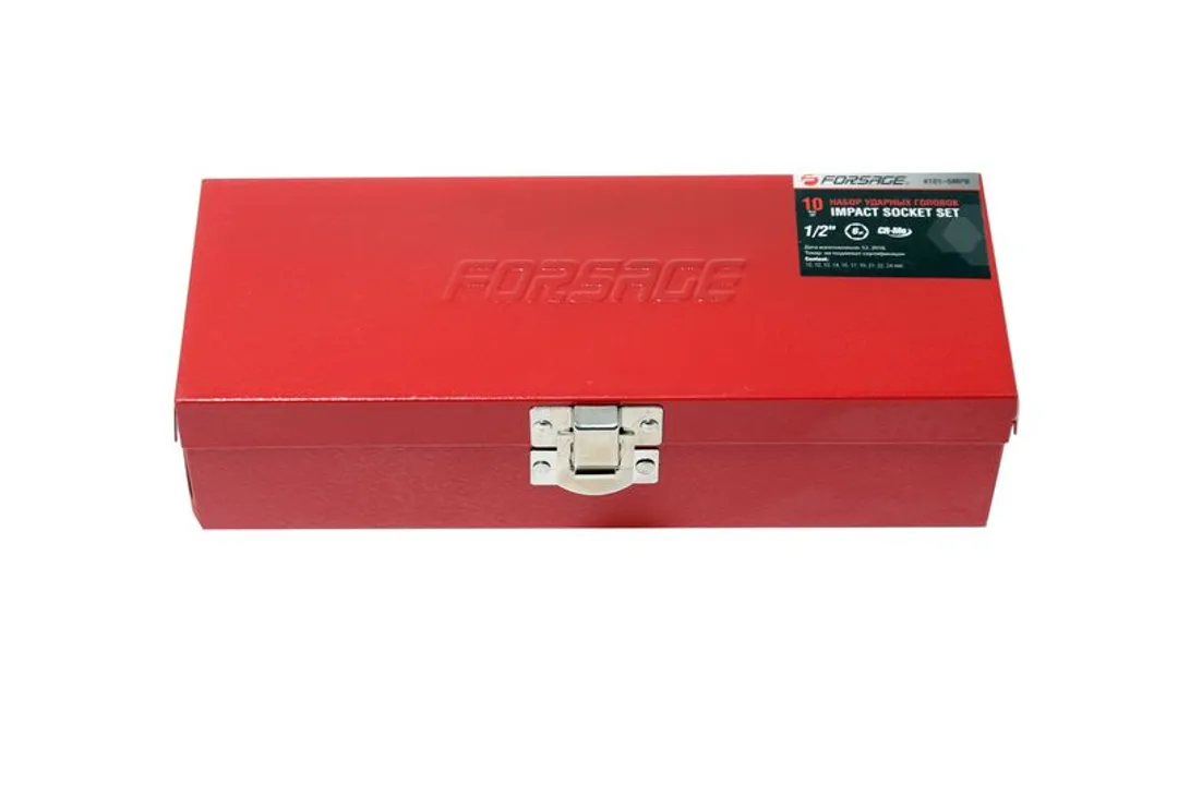 Набор ударных головок 10-24 мм 1/2'' 6-гр 10 пр Forsage F-4101-5MPB