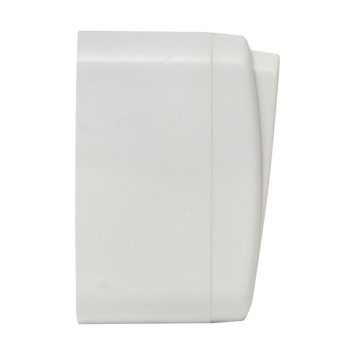 Минск Выключатель 1-клавишный ОП 10А с индикатором белый EKF Basic EGV10-121-10