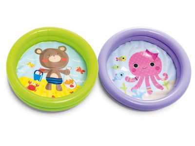 Надувной детский бассейн Мой первый бассейн 61х15 см INTEX 59409NP