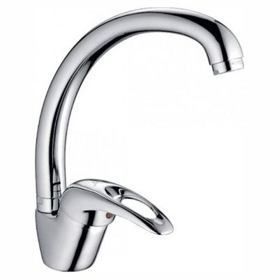 Смеситель для кухни, цинк, хром Ledeme L4102-B