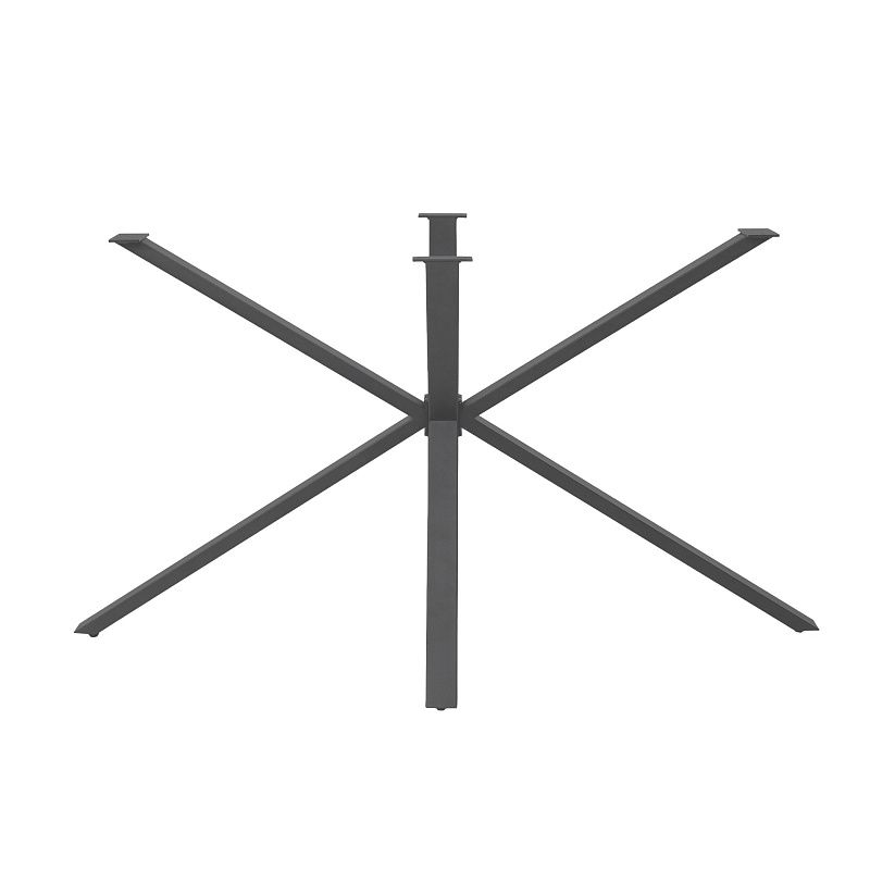 Подстолье VECTOR h714 под прямоугольную столешницу, графит муар AKS 123198