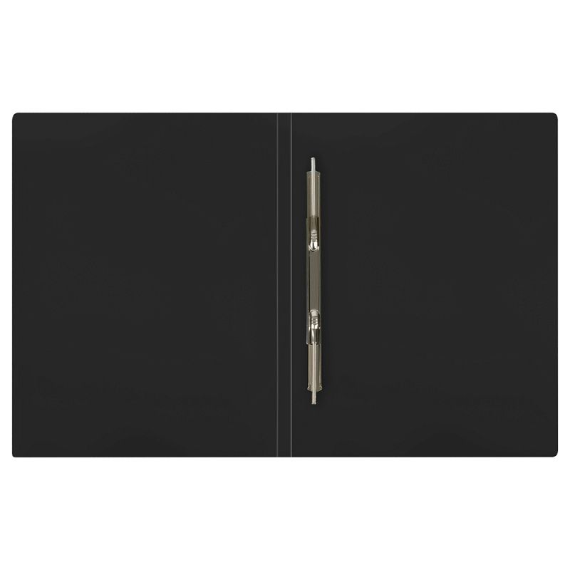 Папка "Стамм", скоросшиватель, пластик, черный