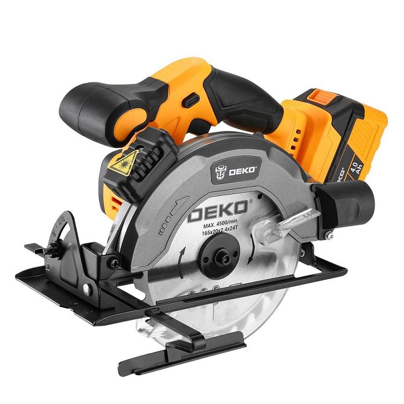 Пила циркулярная аккумуляторная DKCS20V DEKO 084-1039