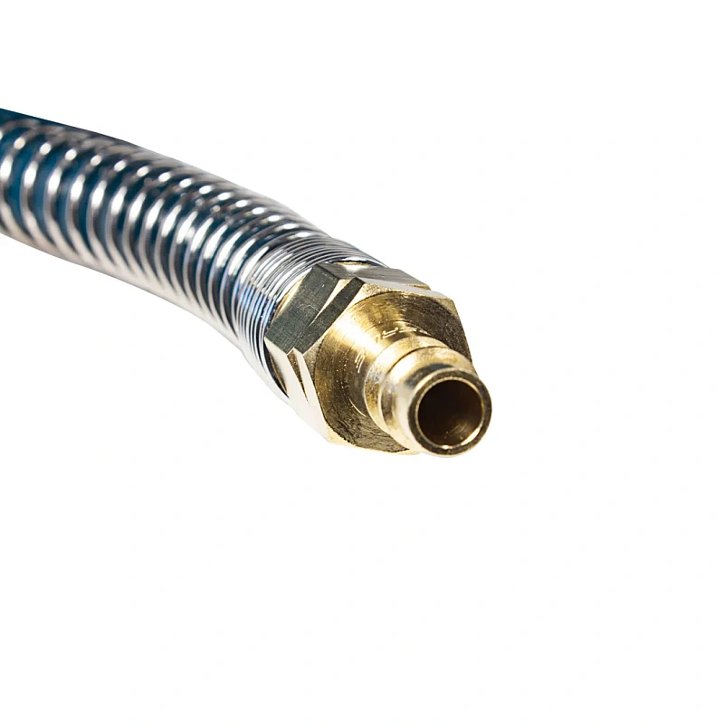 Шланг витой полиуретановый 14х10 мм, 20 м, с фитингами Forsage F-1410-20M