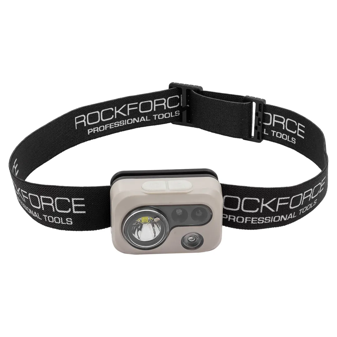 Фонарь светодиодный аккумуляторный 1200мАч, 300Лм, 5W LED RockForce RF-EL1009S