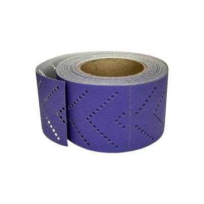 Шлифлист 70 мм х 12 м отрывной мультипылеотвод P320 (керамика на бумаге) GTA297F320