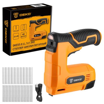 Степлер аккумуляторный DKES3.6-Li DEKO 083-1099