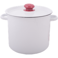 Кастрюля эмал 5,5л цил б/рис Стальэмаль, Новокузнецкий филиал С41617