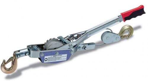 Лебёдка ручная 2 крюка, 4 т, тросс 6 мм x 3.65 м Jun Kaung HP-141D