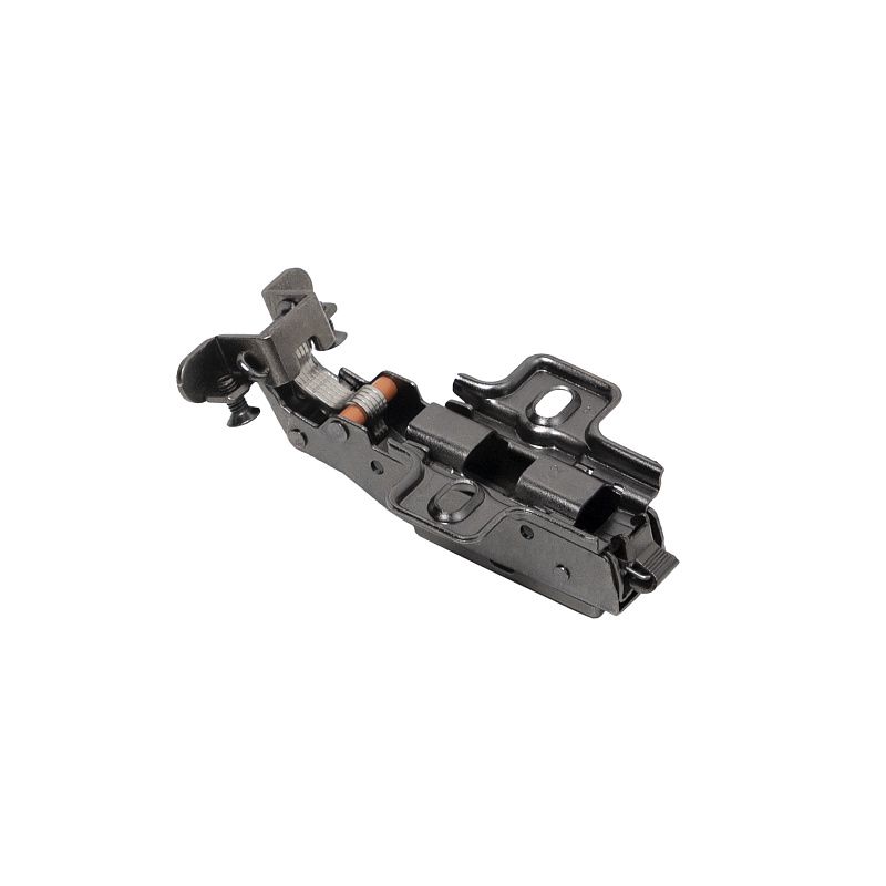 Петля д/алюм.рамки Z-1 накладная с доводчиком h0 clip-on черная, саморезы, заглушки, упак 2 шт., PRIME by AKS 114927