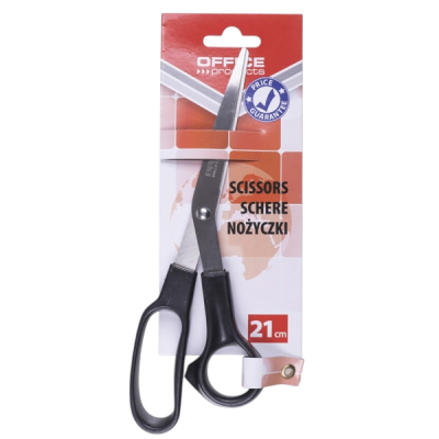 Ножницы "Office products", 21 см, черный