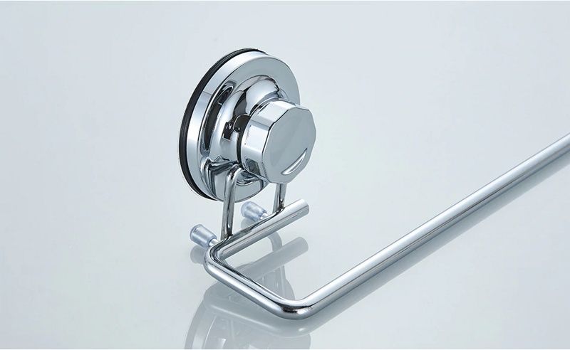 Полотенцедержатель на вакуумных присосках, пластик, хром Ledeme L3701