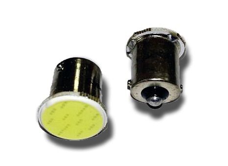 T15 S103A /белый/ (BA15S) COB 12chip 1 contact(1156) блистер, 2 шт AVS A78446S