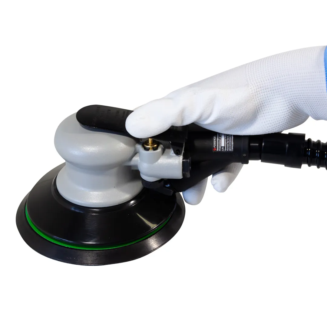 Пневмошлифовальная орбитальная машинка с принудительной системой пылеотвода 6'' Forsage F-RP7311