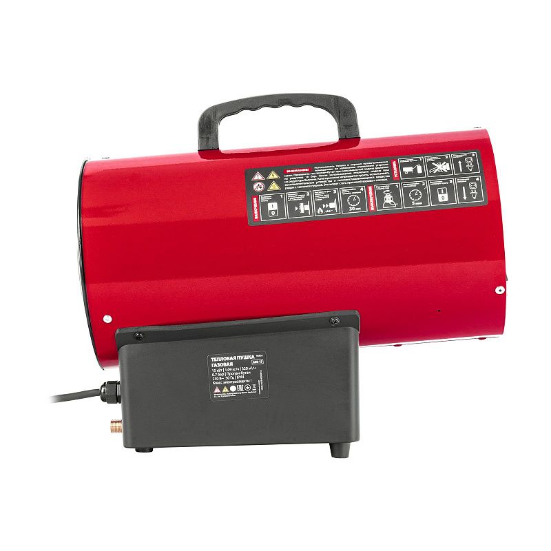 Газовая тепловая пушка GHB-15, 15 кВт, 320 м3/ч, пропан-бутан MTX 98805