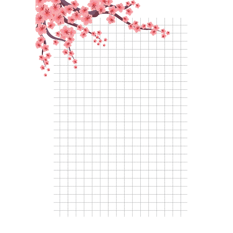 Блокнот "Аниме. Мальчик с мечом и воронами", 64 страницы, в клетку, темно-серый