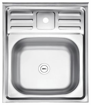 Кухонная мойка из нержавеющей стали, матовая Ledeme L75060