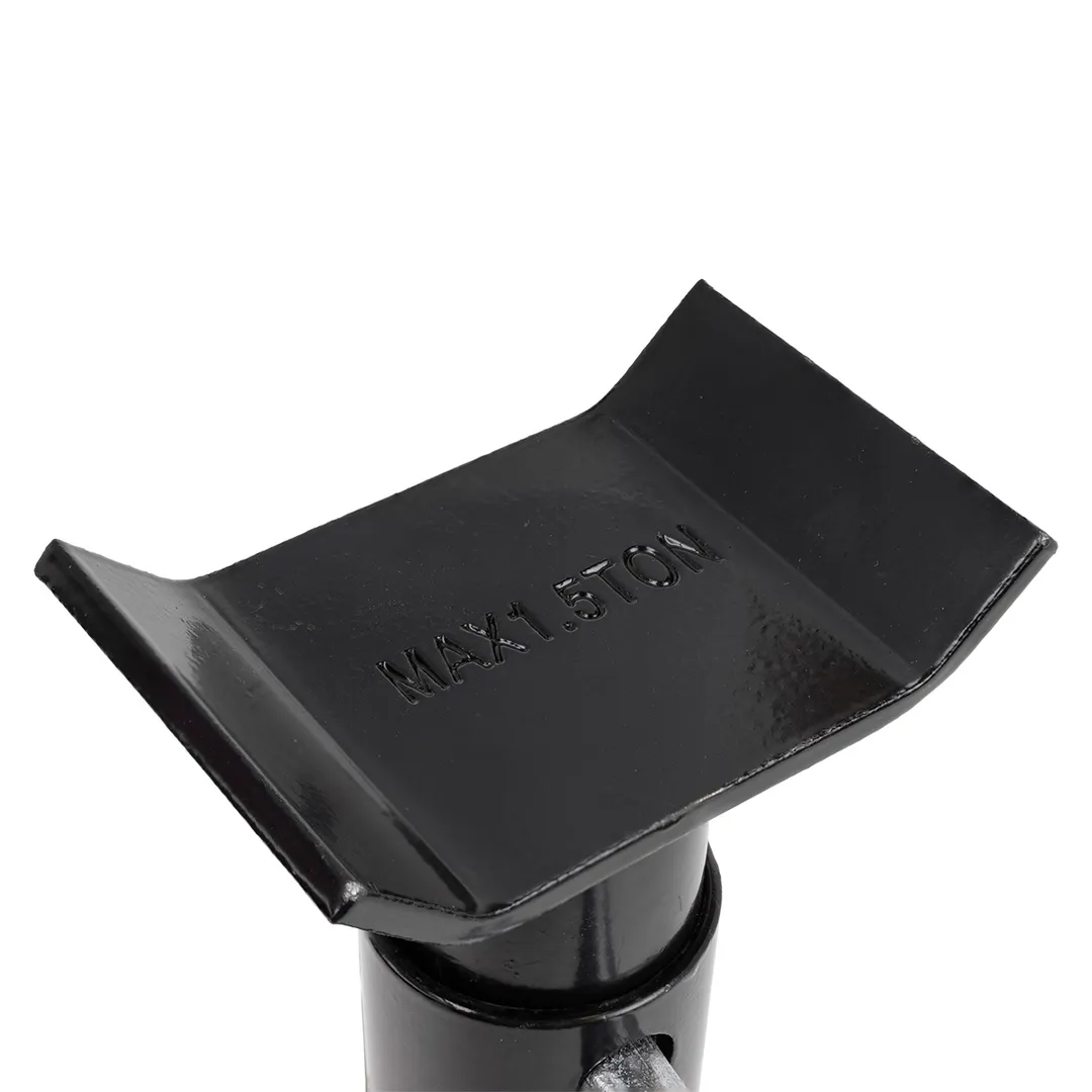 Подставка ремонтная механическая с двойной фиксацией и упортными пятками 1.5 т 305-450 мм Forsage F-TRF30151-1