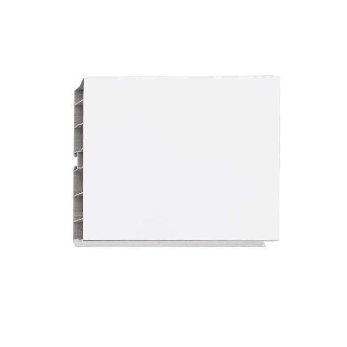 Цоколь мебельный ПВХ h=100 белый L=4000мм, RU 78127