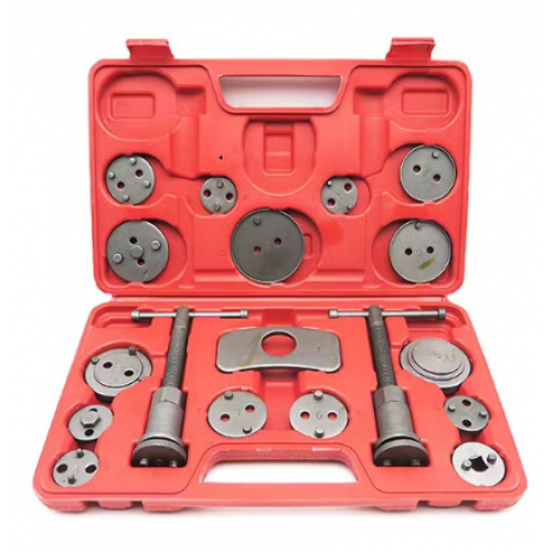 Набор инструментов для обслуживания тормозных цилиндров 18 пр, в кейсе H-D HD-0682