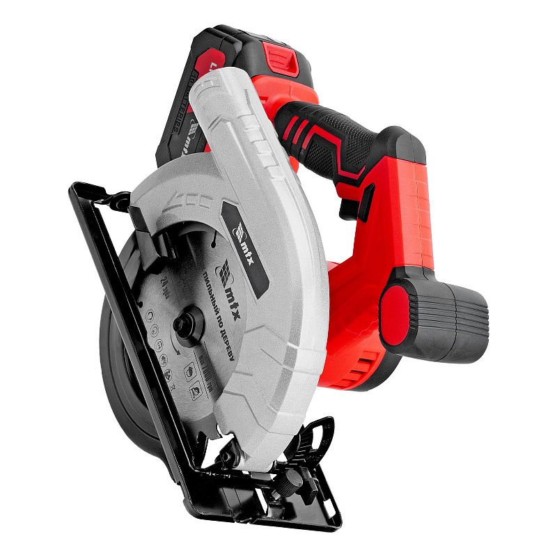 Пила циркулярная аккумуляторная CCSU-20-165, 165 мм, Li-Ion, 20 В MTX 27480