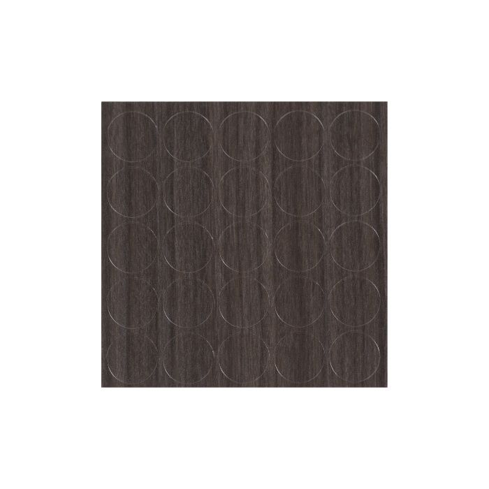 Заглушка самоприлипающая к конфирматам дуб барокко ристретто (14125) (лист-25шт.) FOLMAG 104672