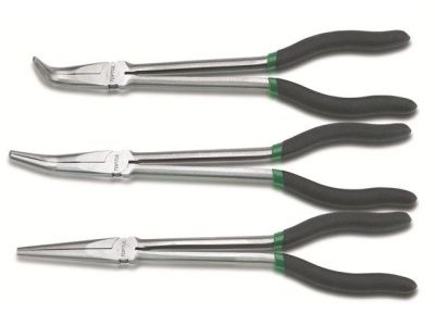 Длинногубцы 280мм изогнутые 45° Toptul DFAH1211