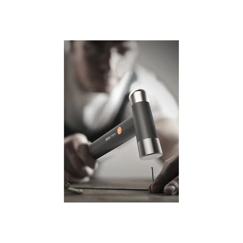 Молоток Deli HS EHT7008C, 0,25 кг, Soft Touch, оранжевый