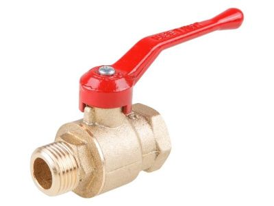 Кран шаровый 3/4" нар.-вн. ручка PN1,6 МПа, 11Б27п5, Цветлит ЦРБ0036
