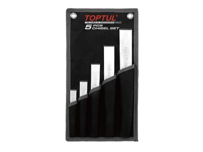 Набор зубил 18-34мм 5шт на полотне Toptul GPAQ0504