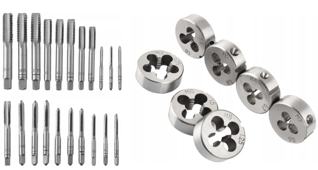 Набор метчиков и плашек 21 пр Forsage F-M032-1