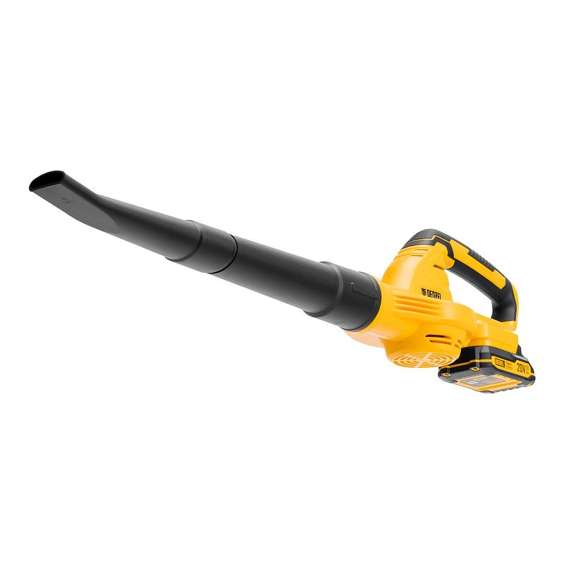 Воздуходувка аккумуляторная, AB-500, 60 м/с, 500 м3/ч, Li-Ion, 20 В Denzel 59608