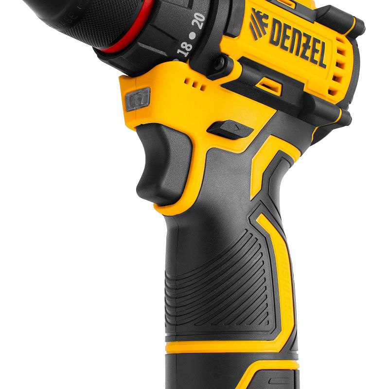 Дрель-шуруповерт аккумуляторная бесщет. CDH-BL-12, Li-Ion, 12 В Denzel 26108