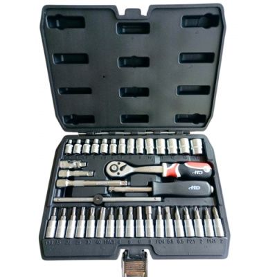 Набор инструментов 38 пр 6-гр 1/4" CrV HD HD-14471