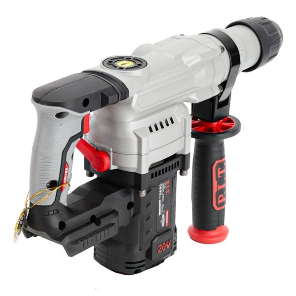 Перфоратор SDS-Plus аккум. бесщеточный SOLO, верт, 20В, 5,0Дж, 3реж, Ø26мм, кор. PIT PBH20H-26A