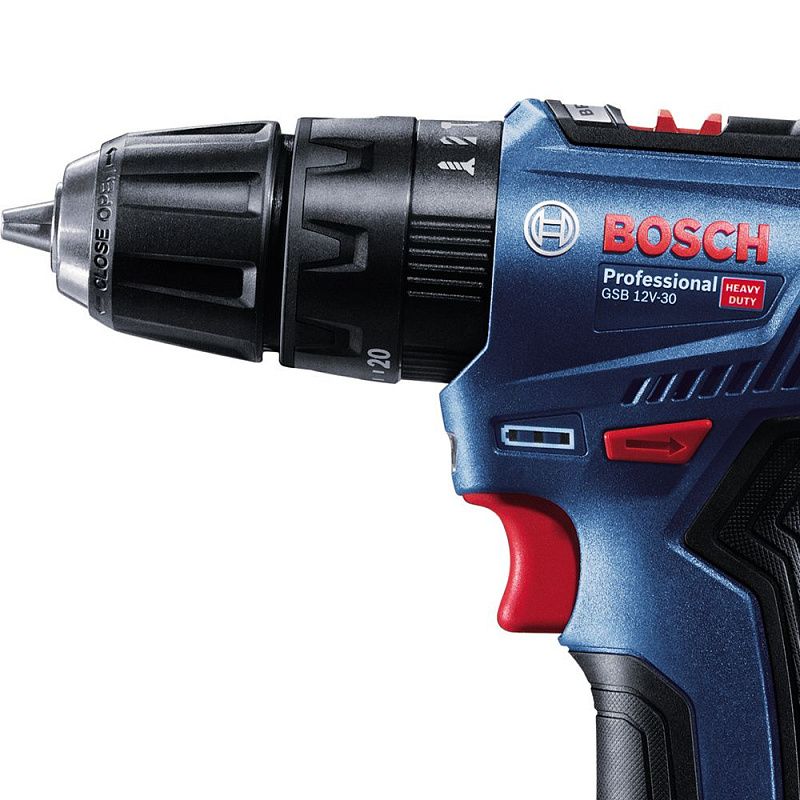 Дрель-шуруповерт ударная аккумуляторная GSB 12V-30 Professional BOSCH (06019G9100)