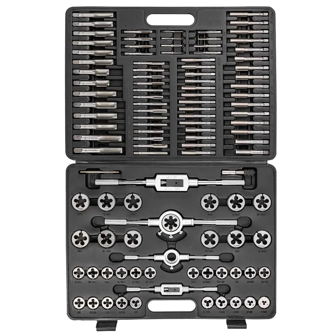 Набор метчиков и плашек 110 пр Scheppach Sch-B110-1