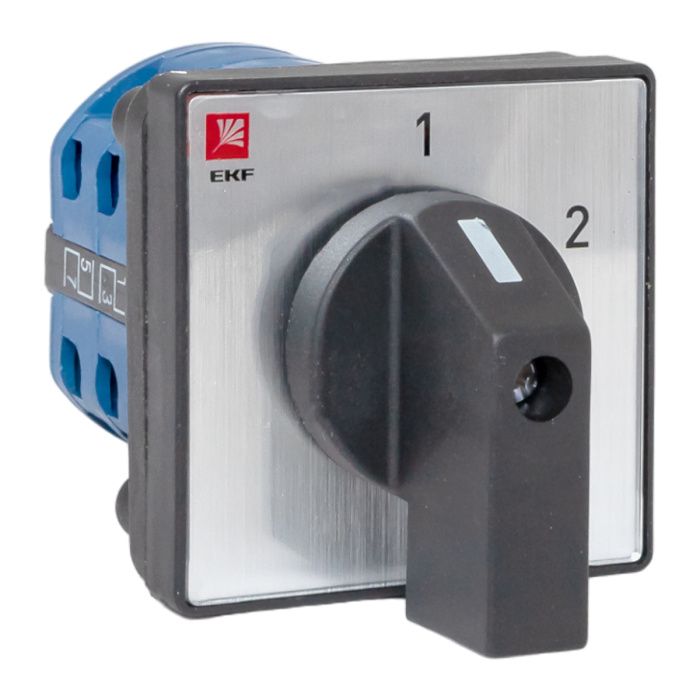 Переключатель кулачковый ПК-1-52 10А 2P "1-2" EKF PROxima pk-1-52-10