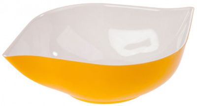 Салатник двухцветный Estel 1л (оранжевый) BEROSSI ИК 12618000