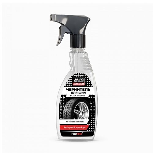 Чернитель шин BLACK SILICONE (триггер) 500 мл AVK-600 AVS A07400S