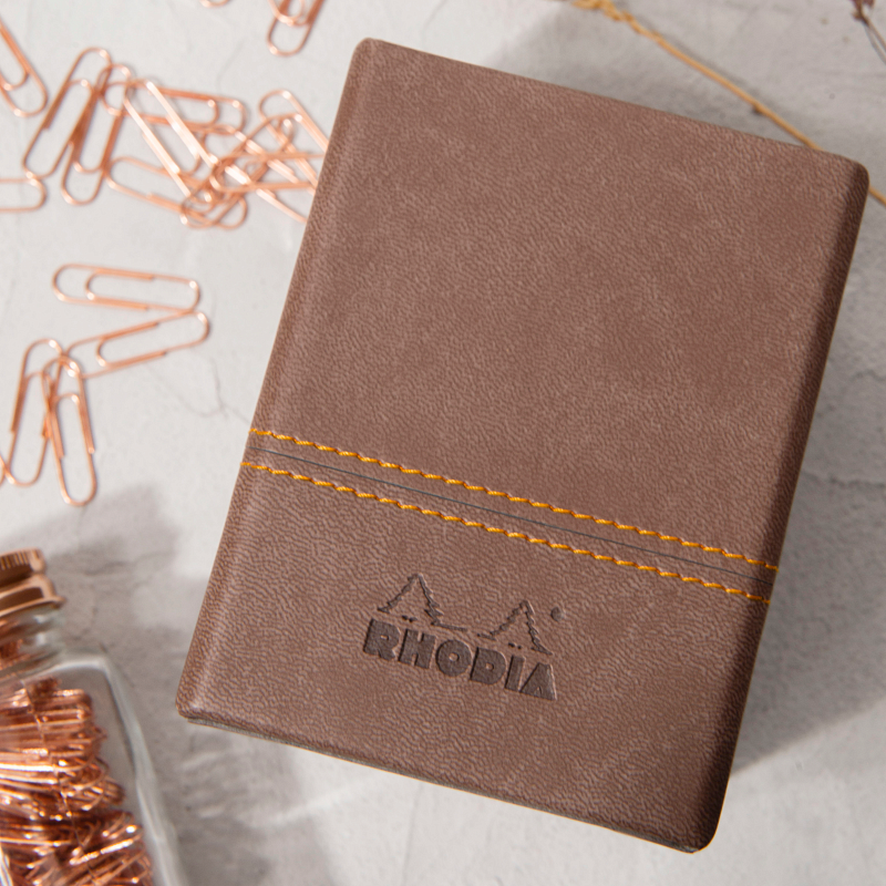 Карандашница "Rhodiarama", 80x80x110 мм, шоколадный