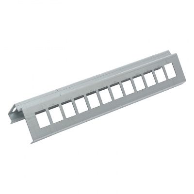 Патч-панель для 12 модулей RJ45 "Nova" EKF PROxima nv-pp12