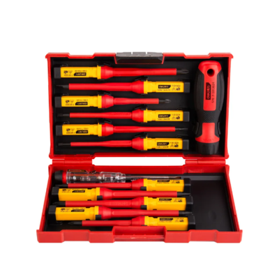 Набор диэлектрических отверток PH, PZ, SL,Torx 12 пр Deli DL510012