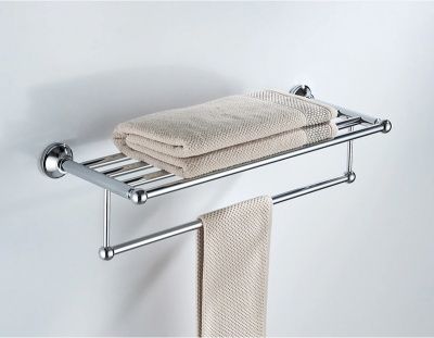 Полотенцедержатель-полка, сталь, хром Ledeme L810