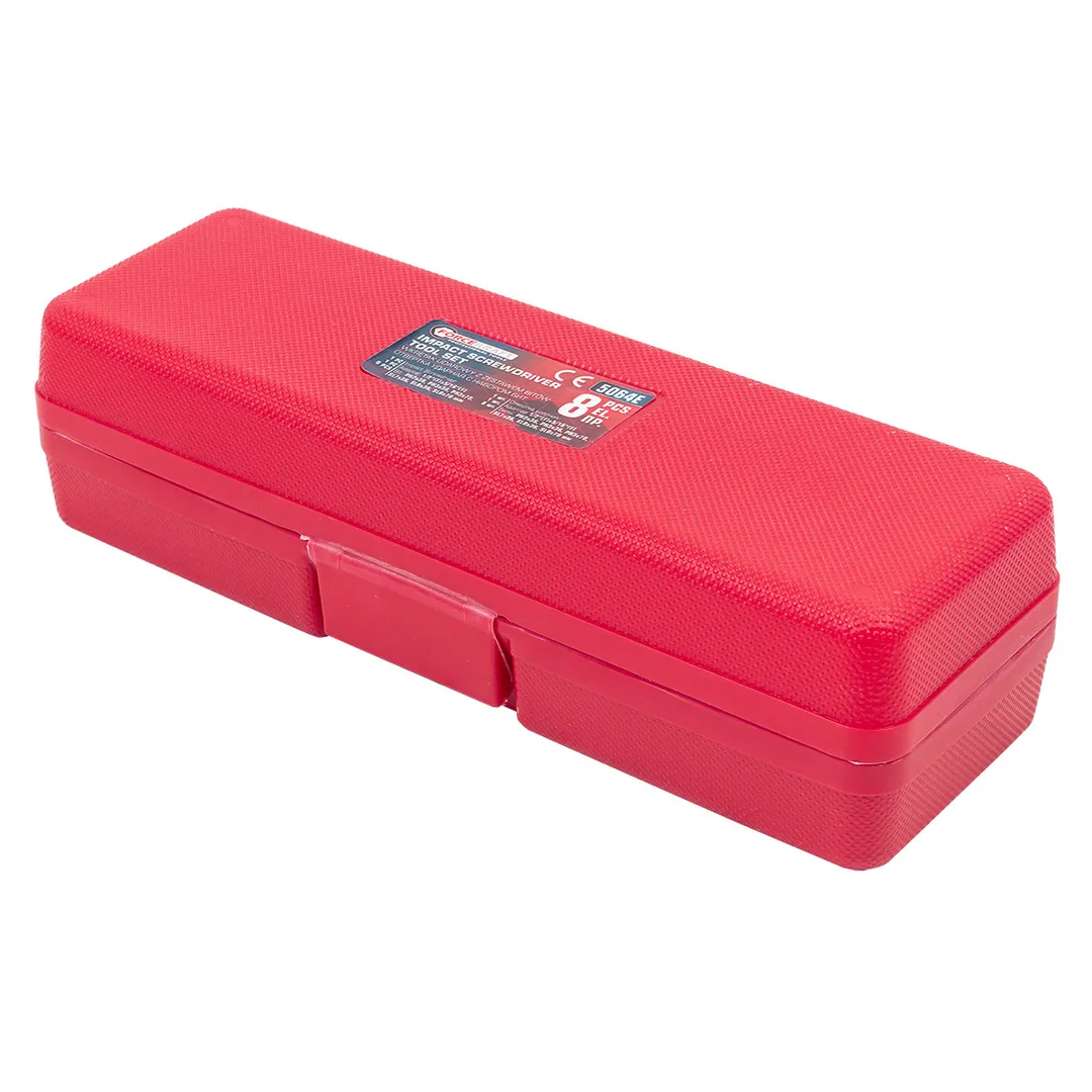 Отвертка ударная с набором бит, 8 пр. ForceKraft FK-5064E