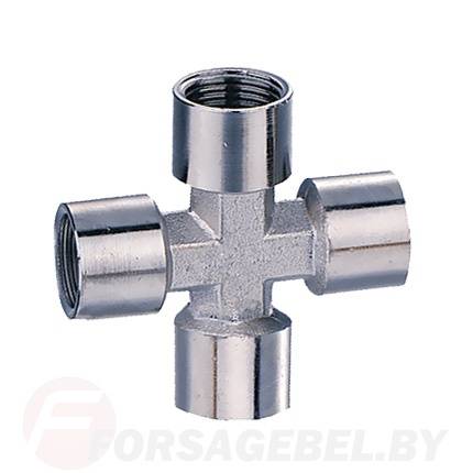 Разветвитель X-образный, внутр. резьба 1/4" FUBAG 180360 B