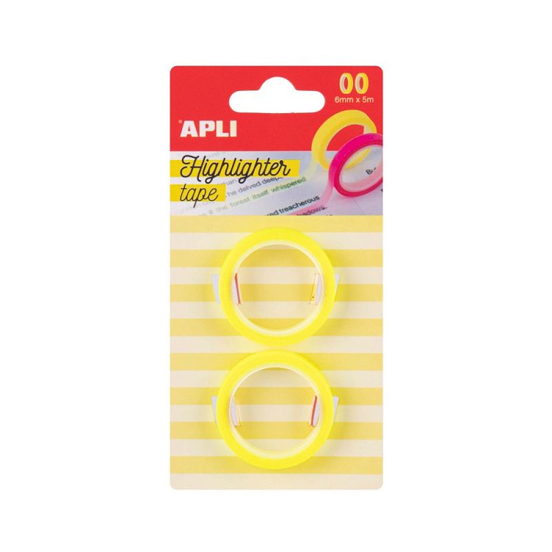 Лента-текстовыделитель "Apli", ассорти