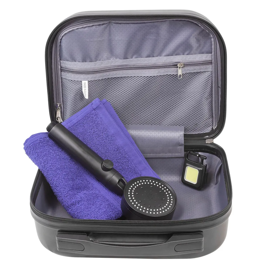 Набор, сумка черная 2149#+полотенце+фонарик52136+лейка52055 La and Te beaute LT1Bag