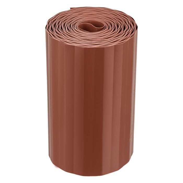 Бордюрная лента, 20х900 см, полипропиленовая, коричневая, Россия Palisad 64485