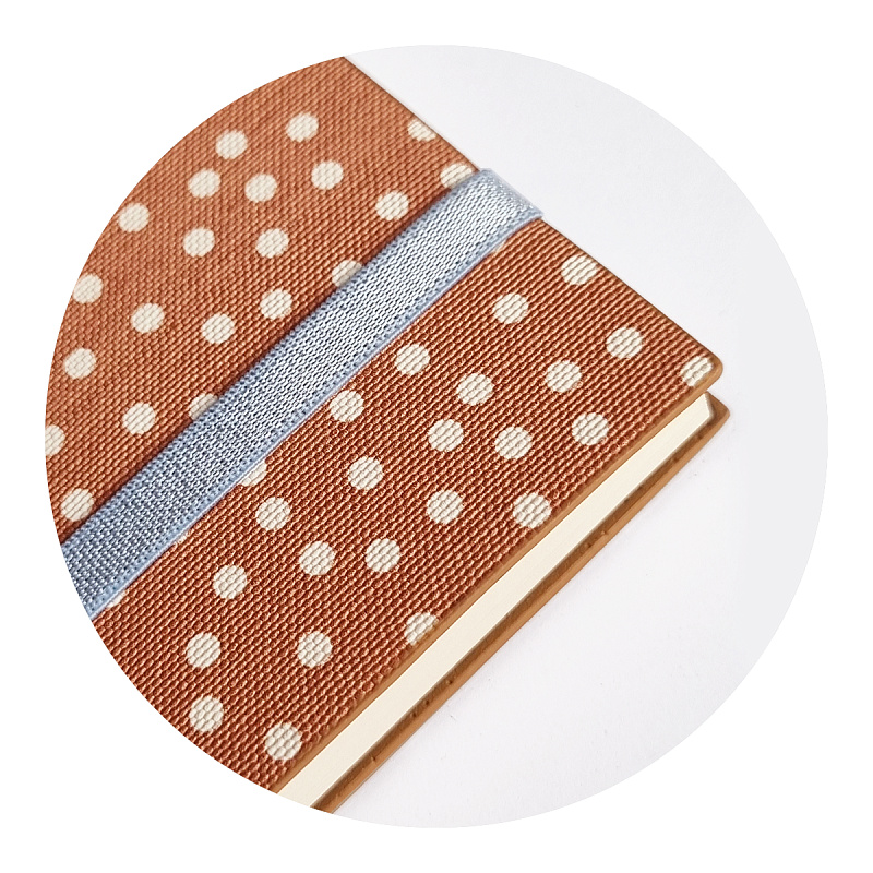 Ежедневник недатированный InFolio "Care", A5, 192 страницы, линованный, коричневый